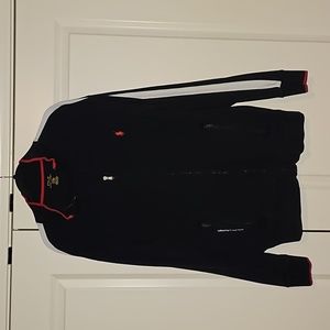 Polo by Ralph Lauren XLT Black & Red Sweat Jacket